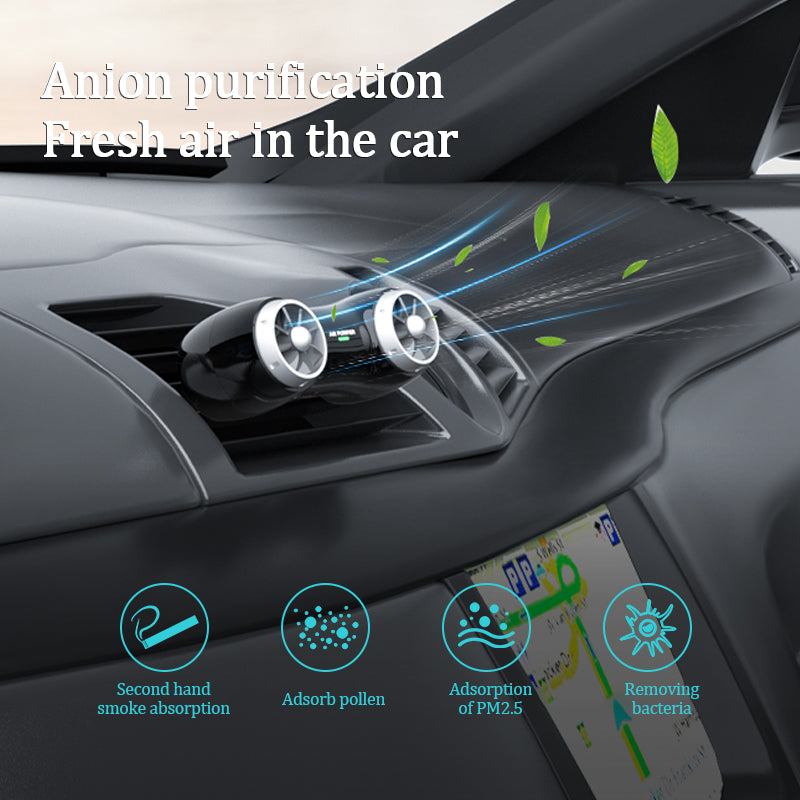 Mini Car Air Purifier with Anion Technology